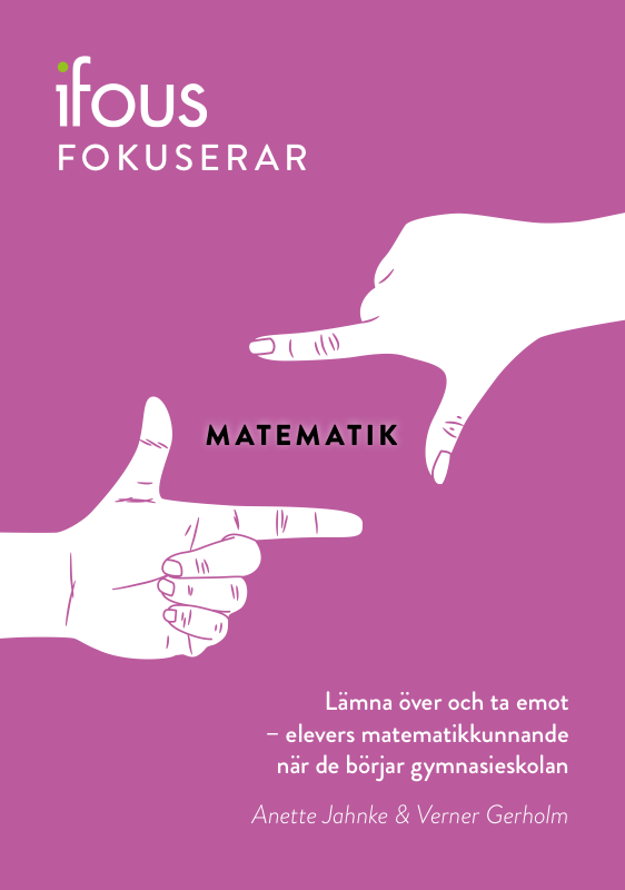 Ifous fokuserar på matematik